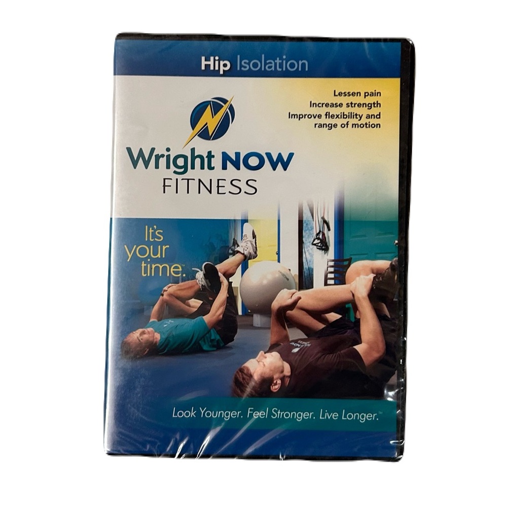 New Sealed‎ Wright Now Fitness Hip Isolation DVD